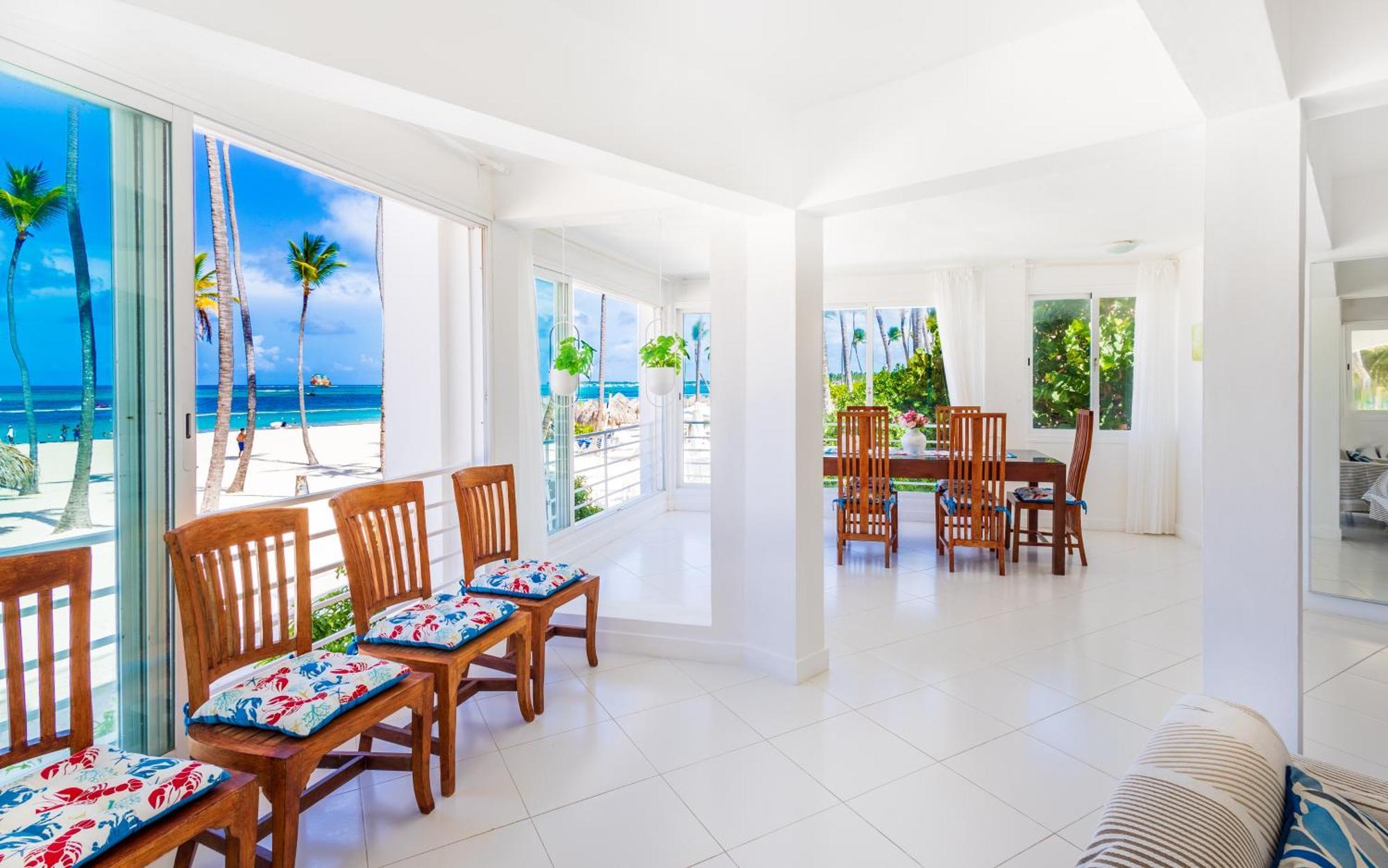 Prime Ocean View Punta Cana Apartments - 3-Bedroom Getaway With Private Terrace On Bavaro Beach Ngoại thất bức ảnh