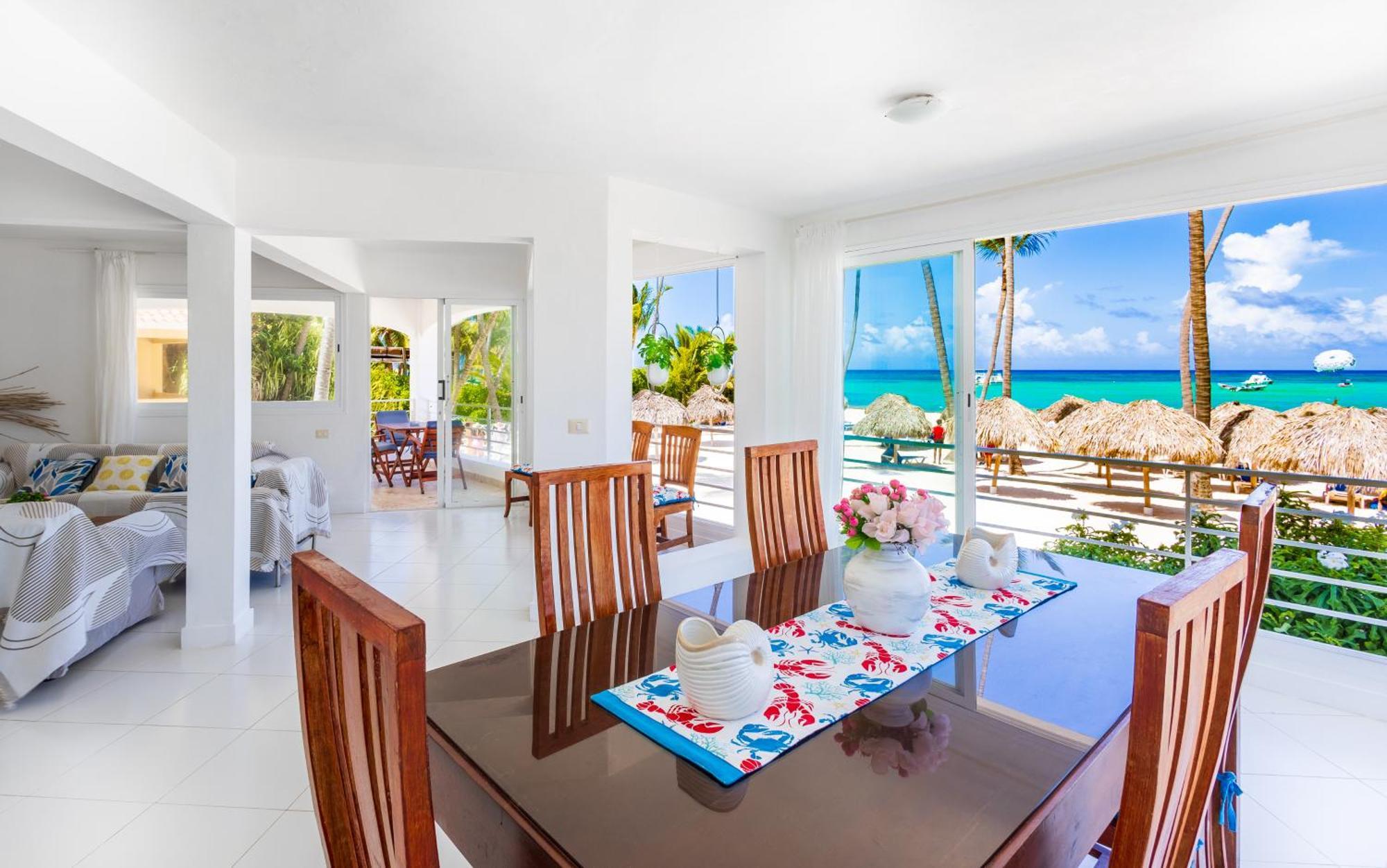 Prime Ocean View Punta Cana Apartments - 3-Bedroom Getaway With Private Terrace On Bavaro Beach Ngoại thất bức ảnh