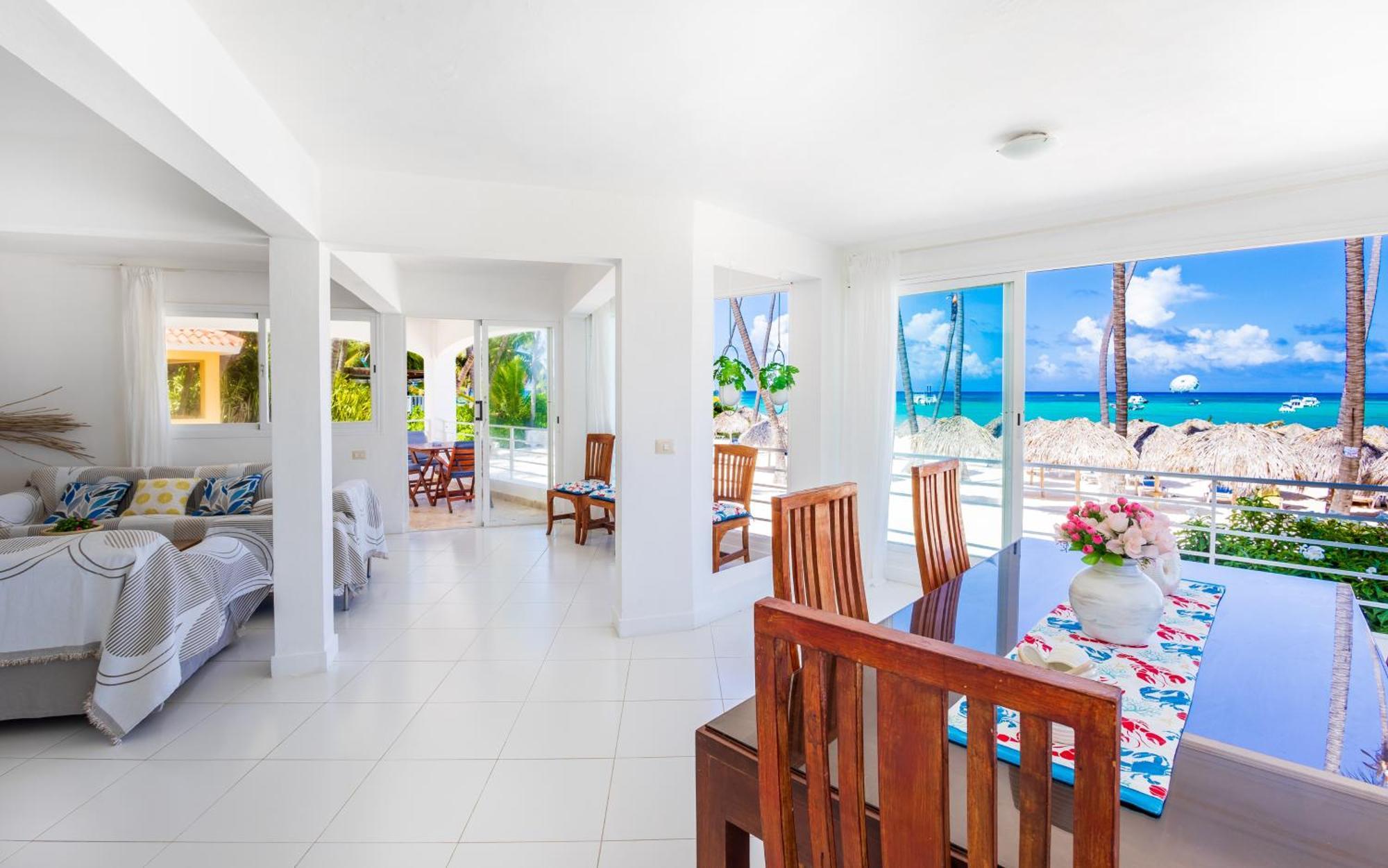 Prime Ocean View Punta Cana Apartments - 3-Bedroom Getaway With Private Terrace On Bavaro Beach Ngoại thất bức ảnh